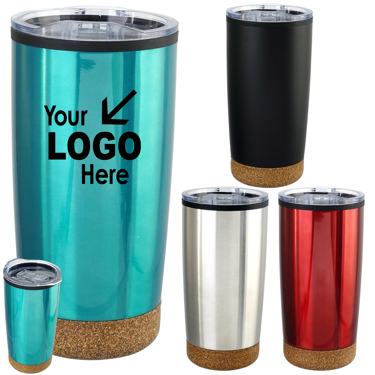 CORK BOTTOM TUMBLER